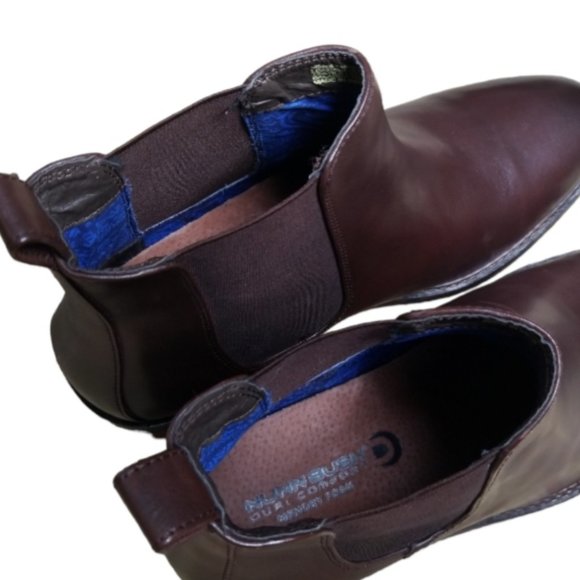 Men\'s Nunn Bush Otis Brown Leather Chelsea Boots Sz 11M main image 10